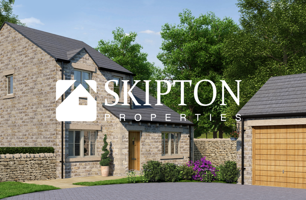 Skipton Properties header design and logo